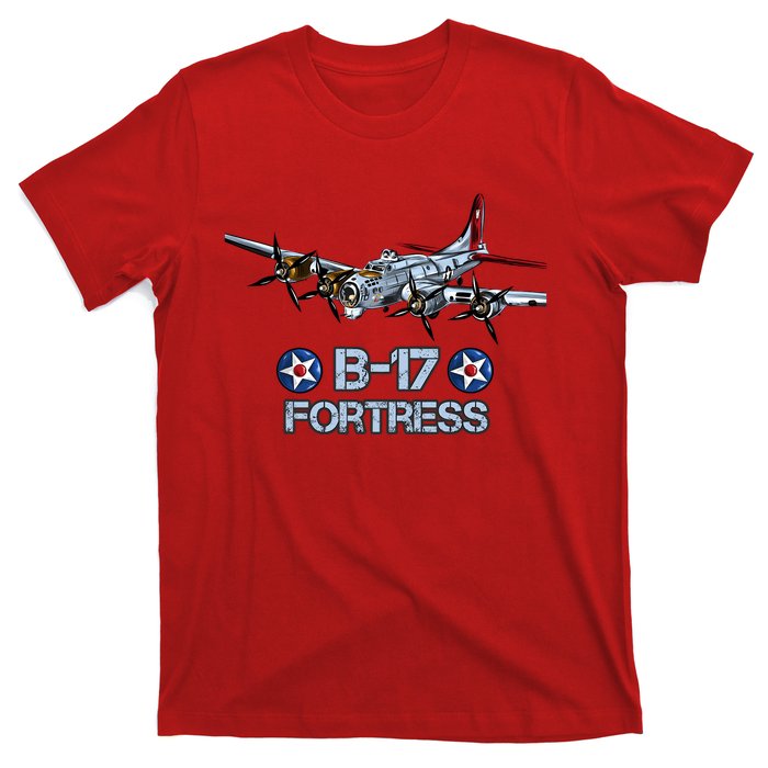 B17 Flying Fortress Bomber T-Shirt