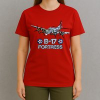 B17 Flying Fortress Bomber T-Shirt