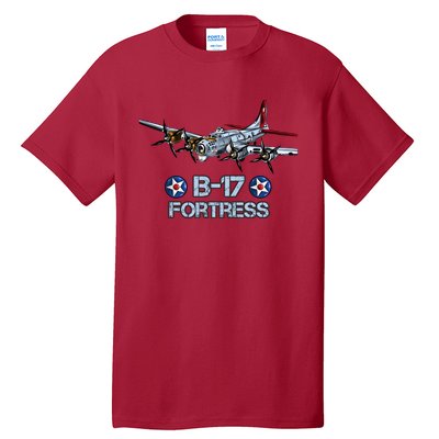 B17 Flying Fortress Bomber Tall T-Shirt