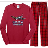 B17 Flying Fortress Bomber Long Sleeve Pajama Set