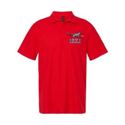 B17 Flying Fortress Bomber Softstyle Adult Sport Polo