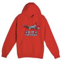 B17 Flying Fortress Bomber Premium Pullover Hoodie