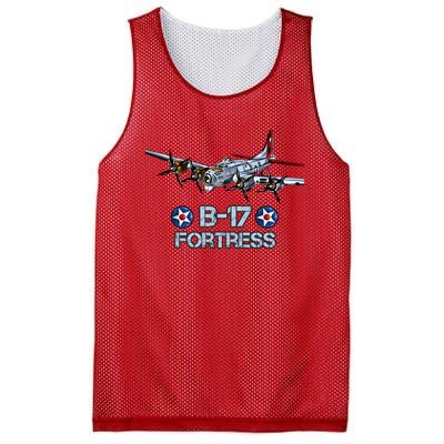 B17 Flying Fortress Bomber Mesh Reversible Basketball Jersey Tank