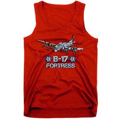B17 Flying Fortress Bomber Tank Top