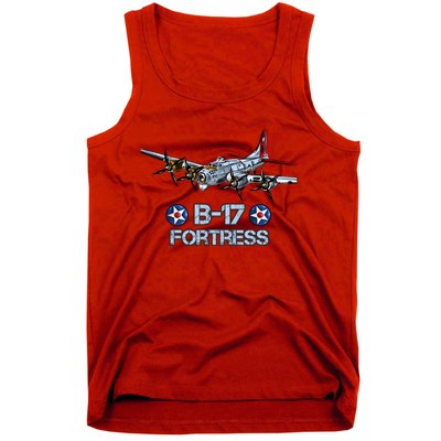 B17 Flying Fortress Bomber Tank Top