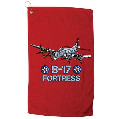 B17 Flying Fortress Bomber Golf Towel