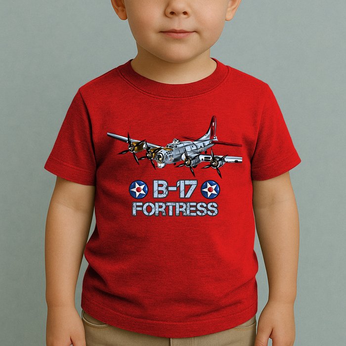 B17 Flying Fortress Bomber Toddler T-Shirt