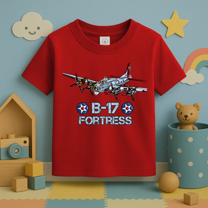 B17 Flying Fortress Bomber Toddler T-Shirt