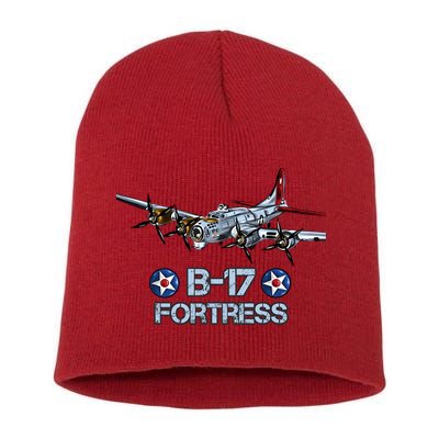 B17 Flying Fortress Bomber Short Acrylic Beanie