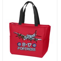 B17 Flying Fortress Bomber Zip Tote Bag