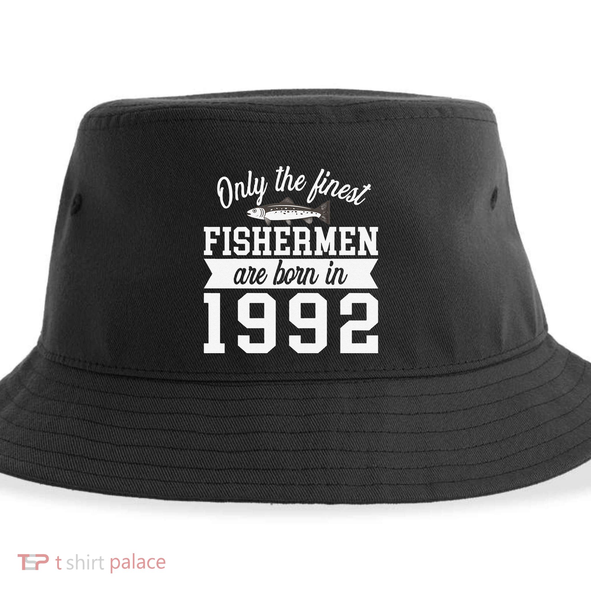 Birthday Finest Fishermen Born In 1992 30th Birthday Sustainable Bucket Hat