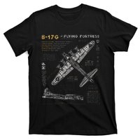 B17 Flying Fortress Ww2 B17g Bomber T-Shirt