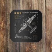 B17 Flying Fortress Ww2 B17g Bomber Coaster