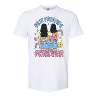 Best Friends Forever Retro Cute Gift Softstyle CVC T-Shirt