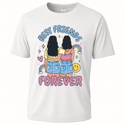 Best Friends Forever Retro Cute Gift Performance Shirt