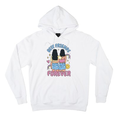 Best Friends Forever Retro Cute Gift Hoodie