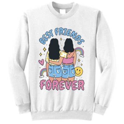 Best Friends Forever Retro Cute Gift Sweatshirt