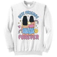 Best Friends Forever Retro Cute Gift Sweatshirt