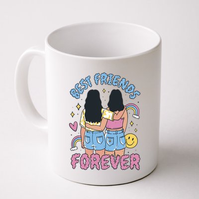 Best Friends Forever Retro Cute Gift Mug