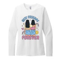 Best Friends Forever Retro Cute Gift Womens CVC Long Sleeve Shirt