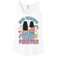 Best Friends Forever Retro Cute Gift Ladies Essential Tank