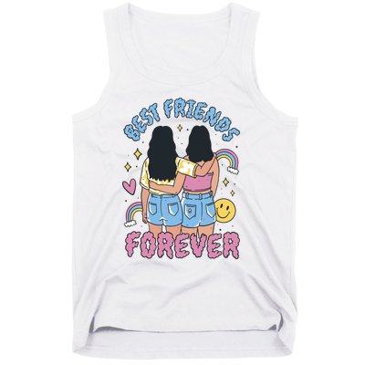 Best Friends Forever Retro Cute Gift Tank Top