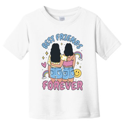 Best Friends Forever Retro Cute Gift Toddler T-Shirt