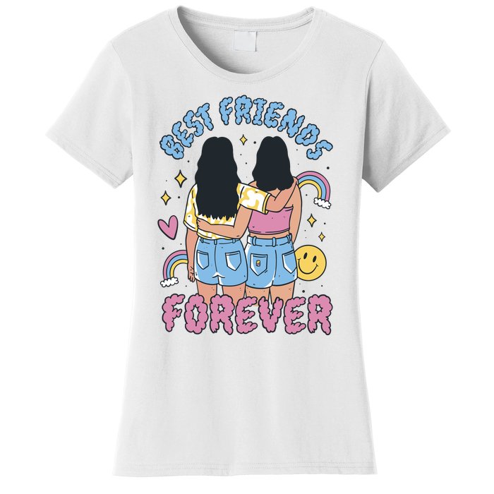 Best Friends Forever Retro Cute Gift Women's T-Shirt