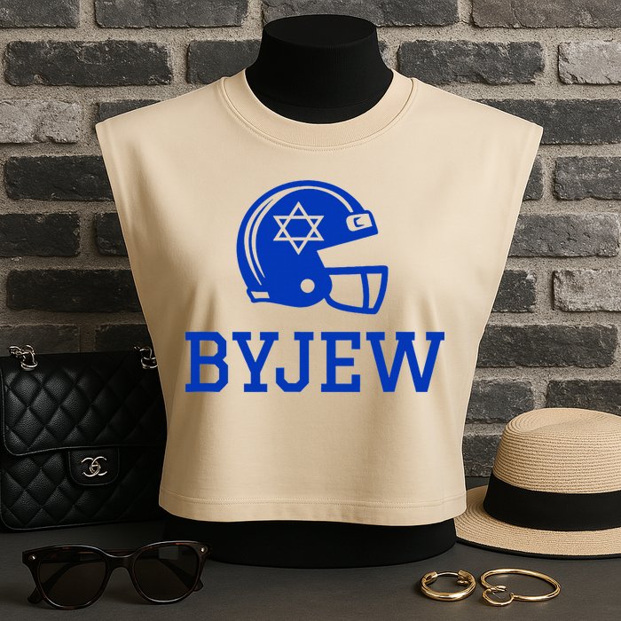 Byjew Funny Fan Merch Garment-Dyed Women's Muscle Tee