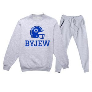 Byjew Funny Fan Merch Premium Crewneck Sweatsuit Set