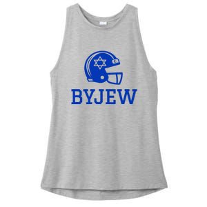 Byjew Funny Fan Merch Ladies PosiCharge Tri-Blend Wicking Tank