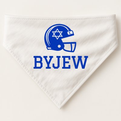 Byjew Funny Fan Merch USA-Made Doggie Bandana