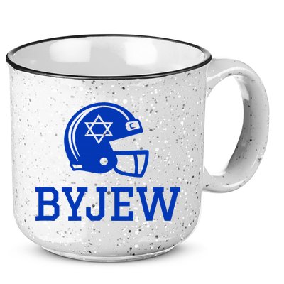 Byjew Funny Fan Merch 15oz Campfire Ceramic Mug