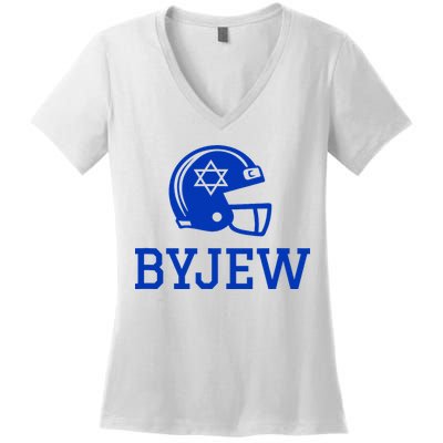 Byjew Funny Fan Merch Women's V-Neck T-Shirt
