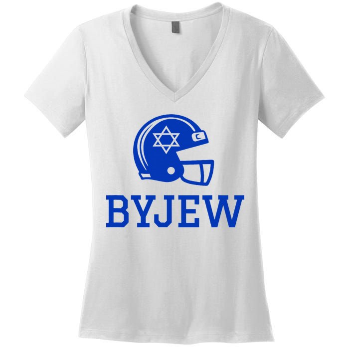 Byjew Funny Fan Merch Women's V-Neck T-Shirt