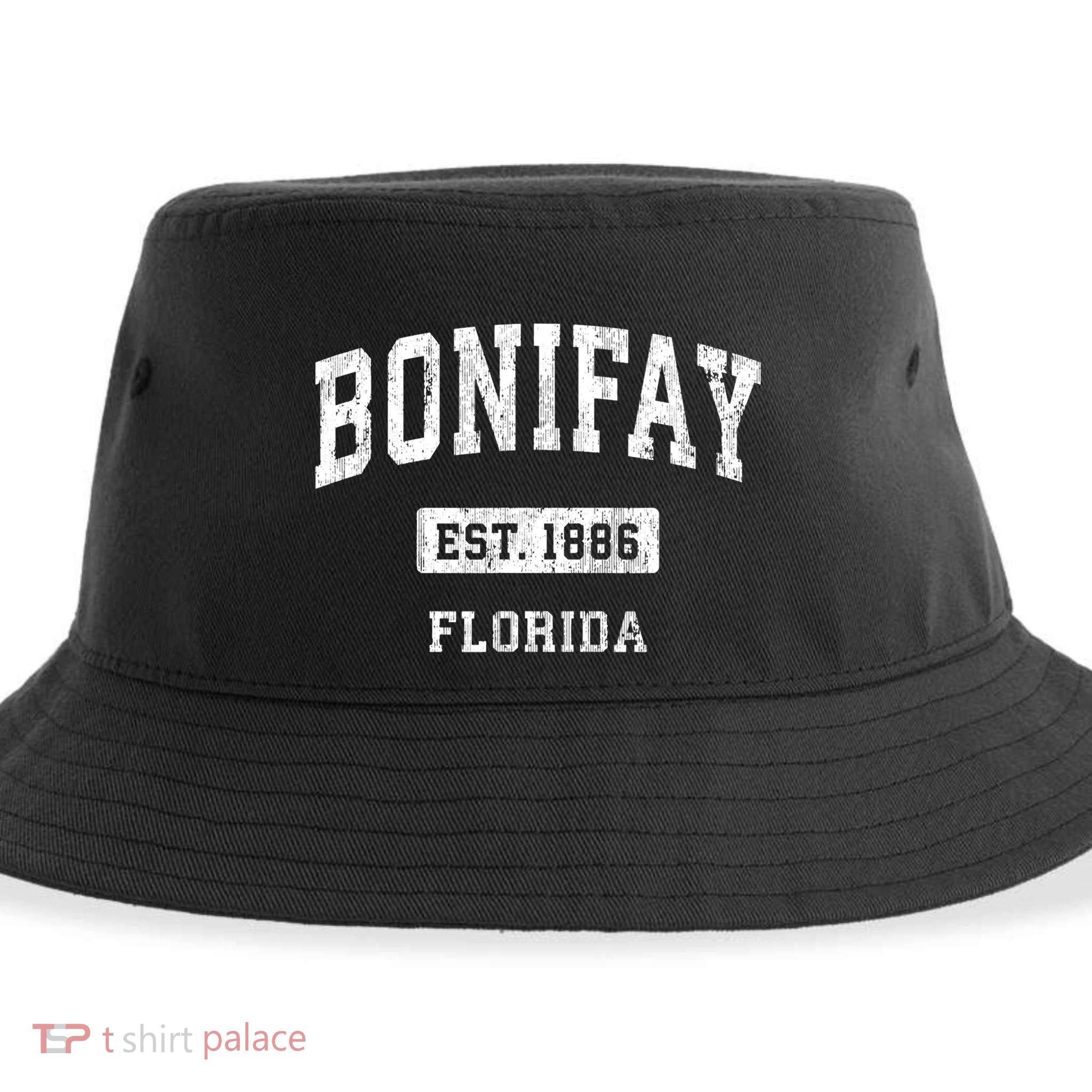 Bonifay Florida Fl Vintage Sports Established Sustainable Bucket Hat