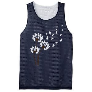 Bichon Frise Flower Fly Dandelion Funny Dog Lovers Women Mesh Reversible Basketball Jersey Tank