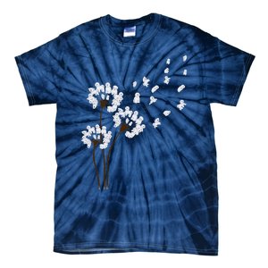 Bichon Frise Flower Fly Dandelion Funny Dog Lovers Women Tie-Dye T-Shirt