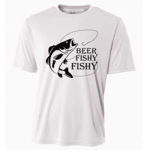 Beer Fishy Fishy Cooling Performance Crew T-Shirt