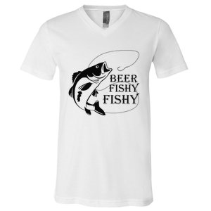 Beer Fishy Fishy V-Neck T-Shirt