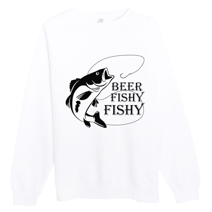 Beer Fishy Fishy Premium Crewneck Sweatshirt