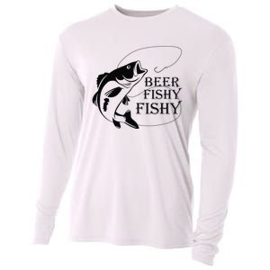 Beer Fishy Fishy Cooling Performance Long Sleeve Crew