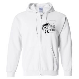 Beer Fishy Fishy Full Zip Hoodie