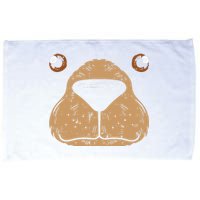 Bear Face Funny Easy Lazy Halloween Costume Microfiber Hand Towel