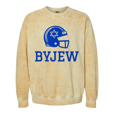 Byjew Funny Fan Merch Colorblast Crewneck Sweatshirt