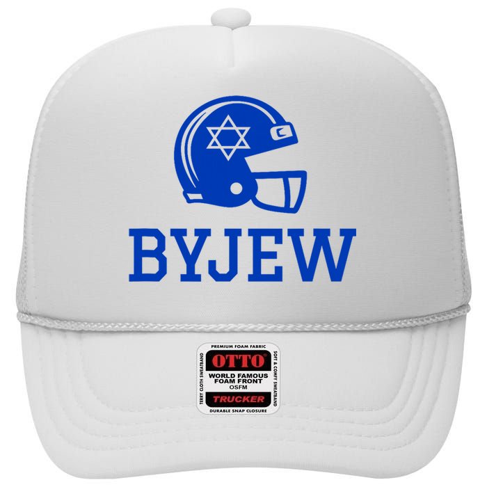 Byjew Funny Fan Merch High Crown Mesh Back Trucker Hat