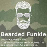 Bearded Funkle Funny Uncle Definition Legacy Tie Dye Trucker Hat