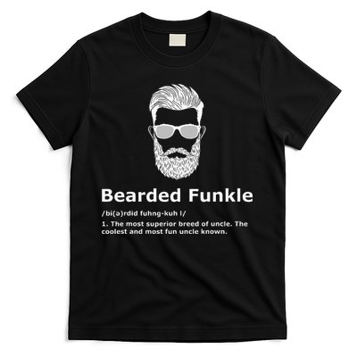 Bearded Funkle Funny Uncle Definition T-Shirt