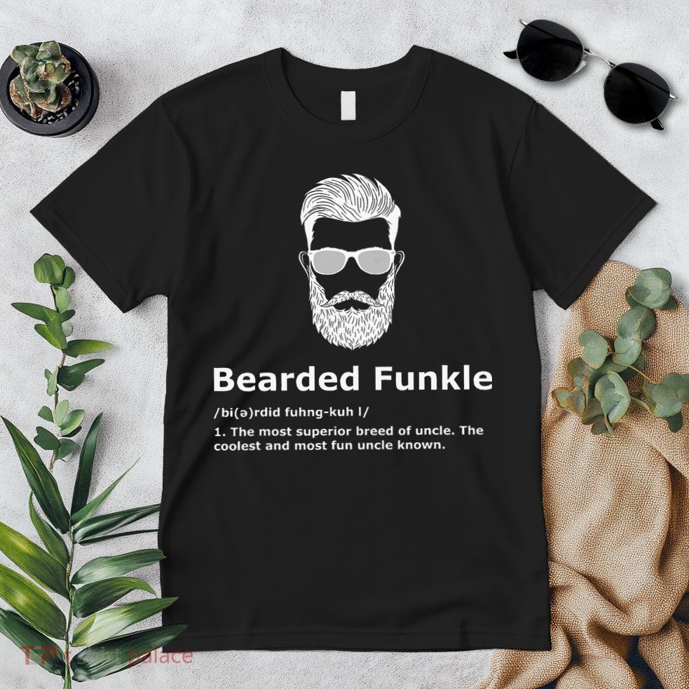 Bearded Funkle Funny Uncle Definition Premium T-Shirt