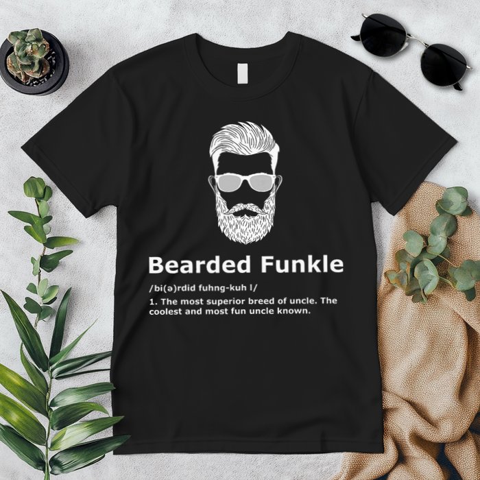 Bearded Funkle Funny Uncle Definition Premium T-Shirt